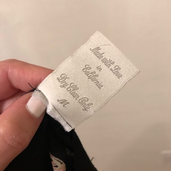 Anthropologie VTG butterfly 🦋 papaya fruit skirt - Picture 6 of 6